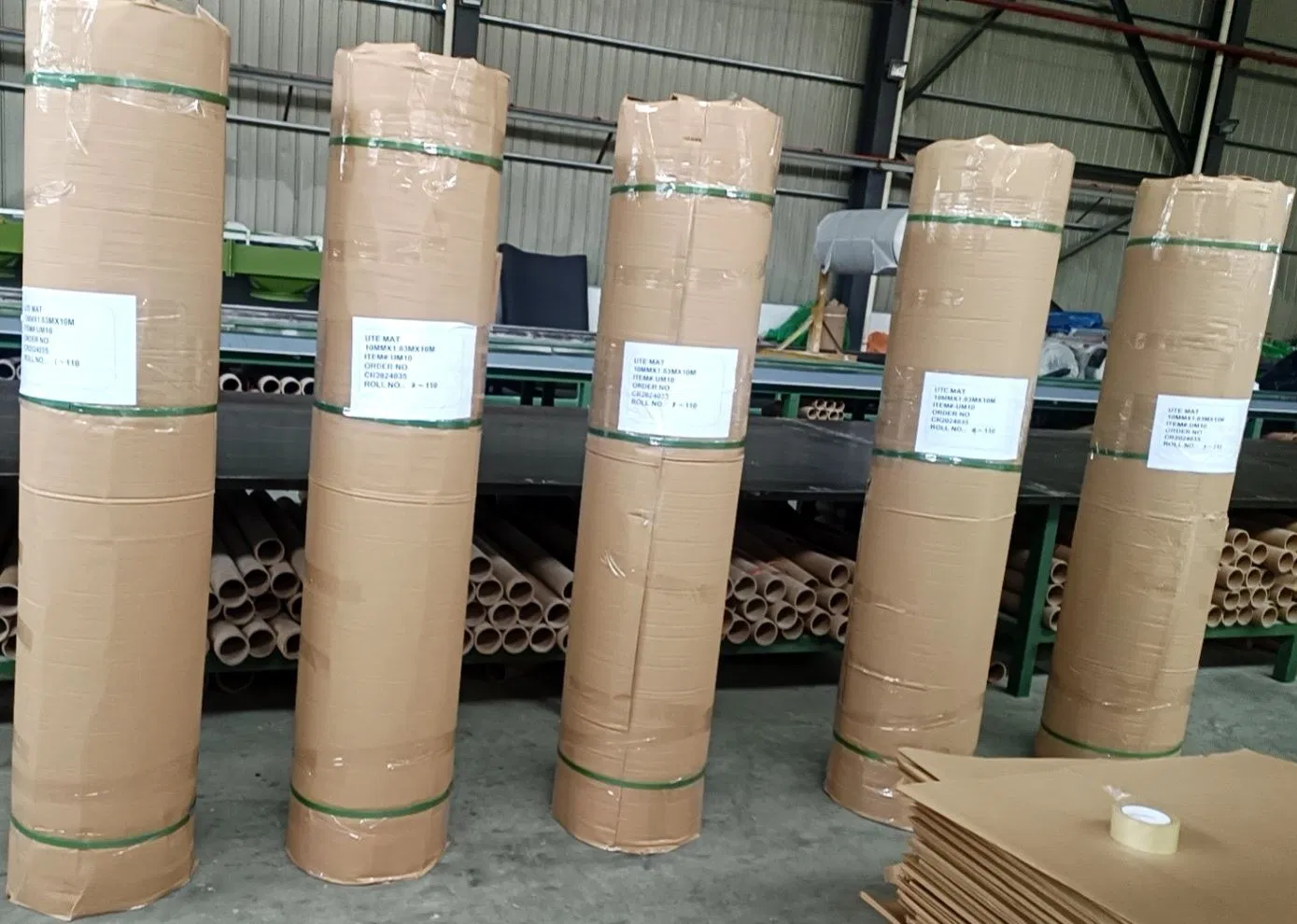 10mm Ute Rubber Anti Fatigue Mat Roll for Outdoor Sand Area