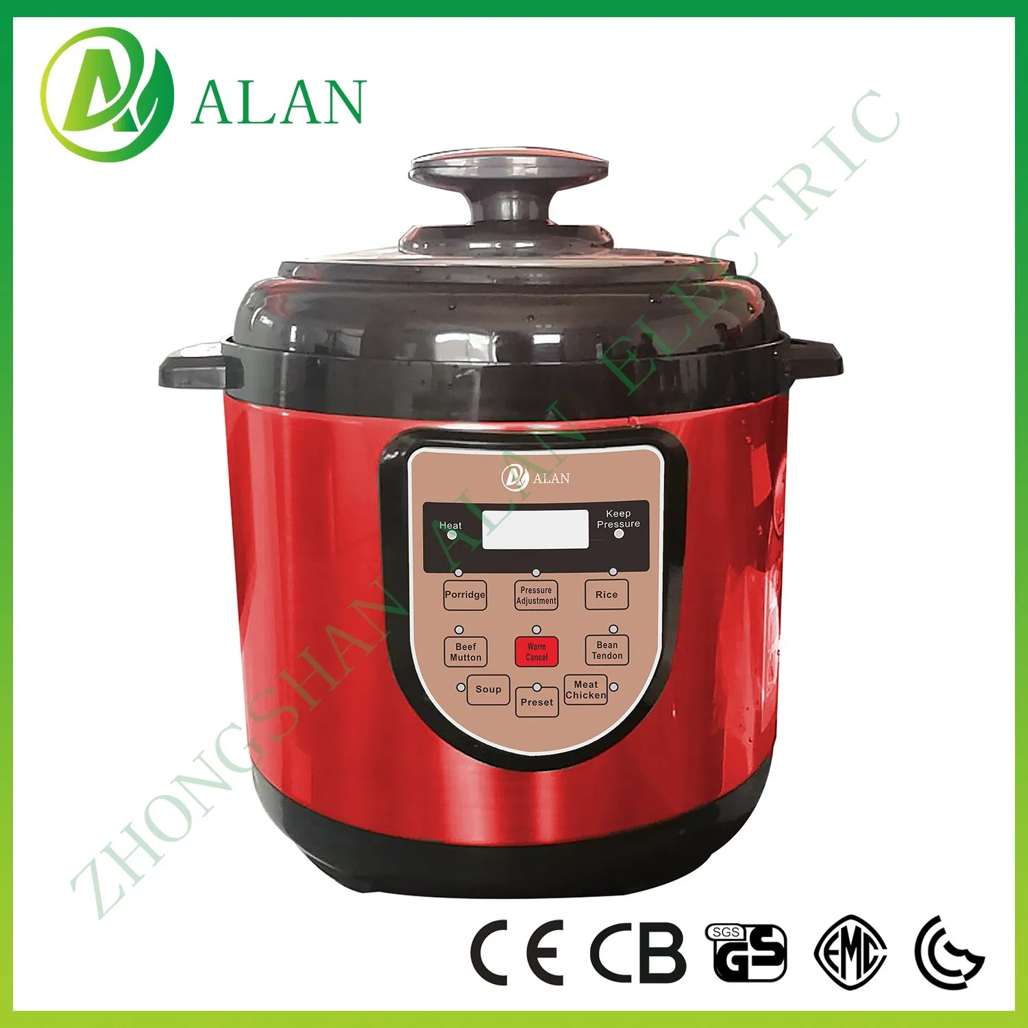Buy CE Good Recipes Pushbutton Control Multipurpose Induction Electric Pressure Cooker Induction Base
