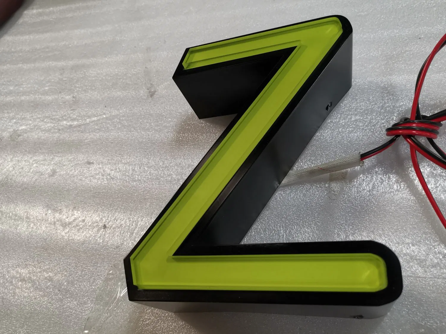 3D Clear Acrylic Letter Sign LED Light up Letters