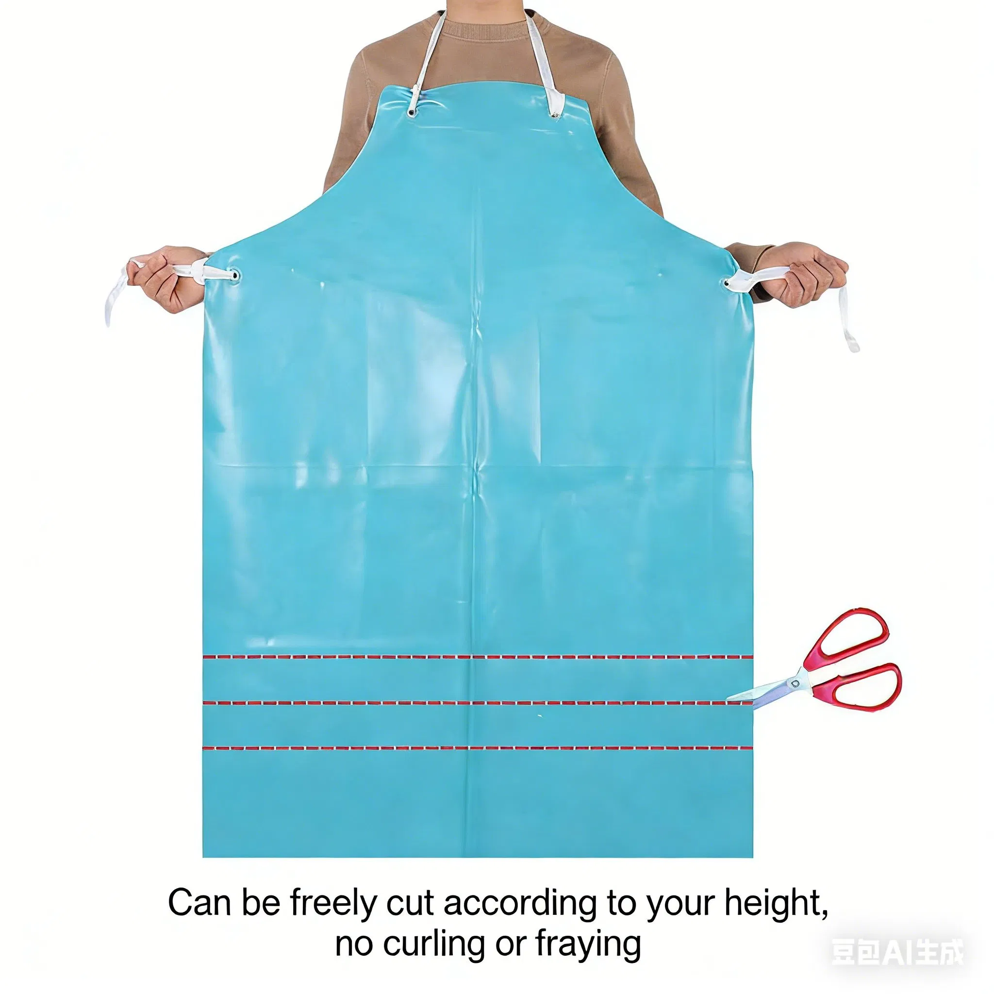 Chemical Resistant Oil Resistant Waterproof Custom Logo Long Size Bib PVC Apron