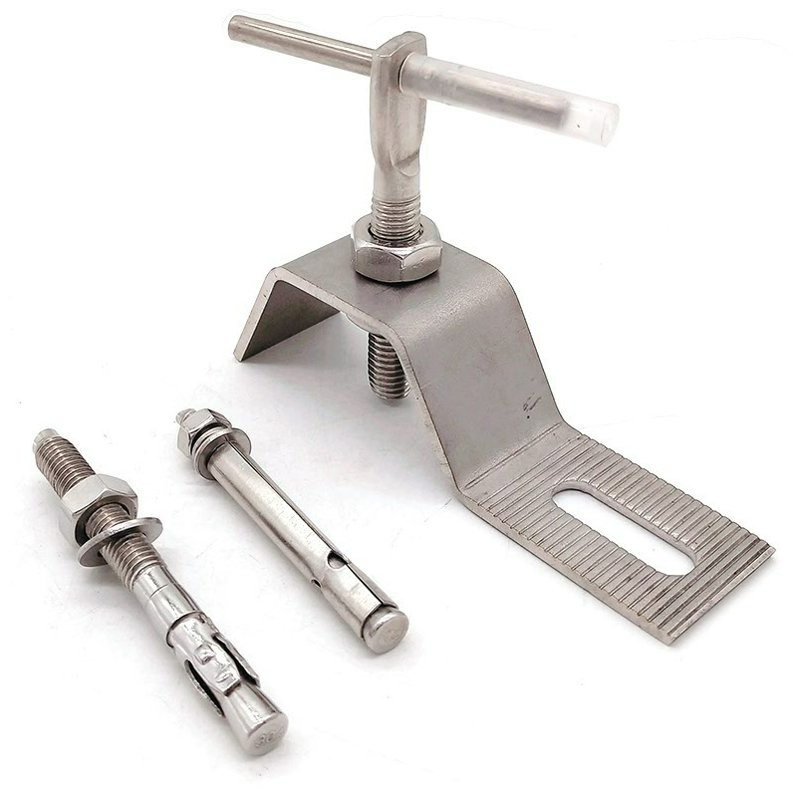 SS316 SS304 Stainless Steel Bracket Used for Curtain Wall Support Build Houses