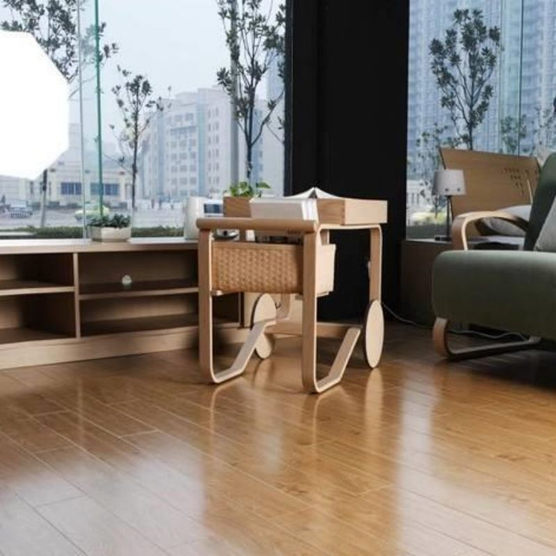Natural Wood/Marble Look Decorative Commercial PVC Flooring Roll Vinyl Plastic Floor