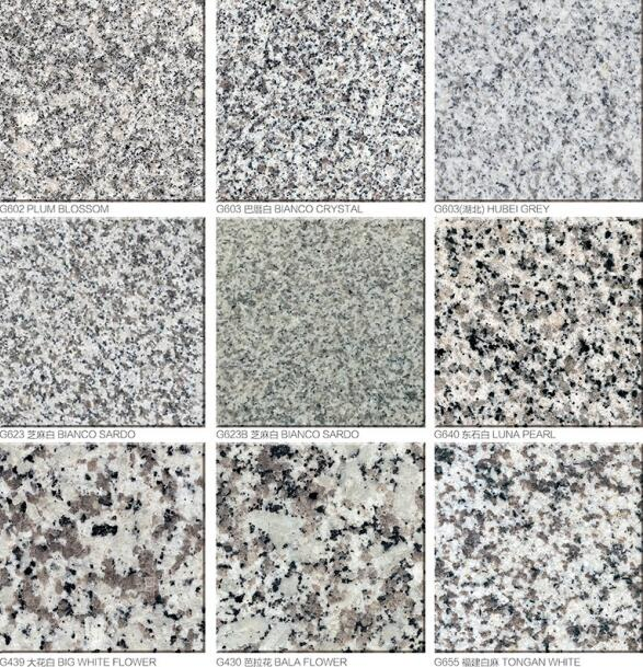 Natural Stone G633 Granie Floor Tile Paving Tiles