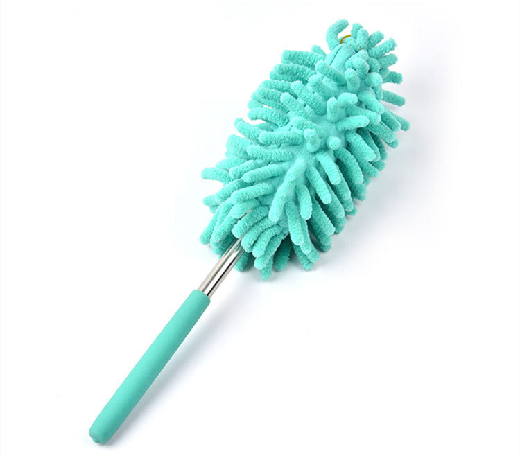 Multi-Color Telescopic Chenille Duster for Household Cleaning