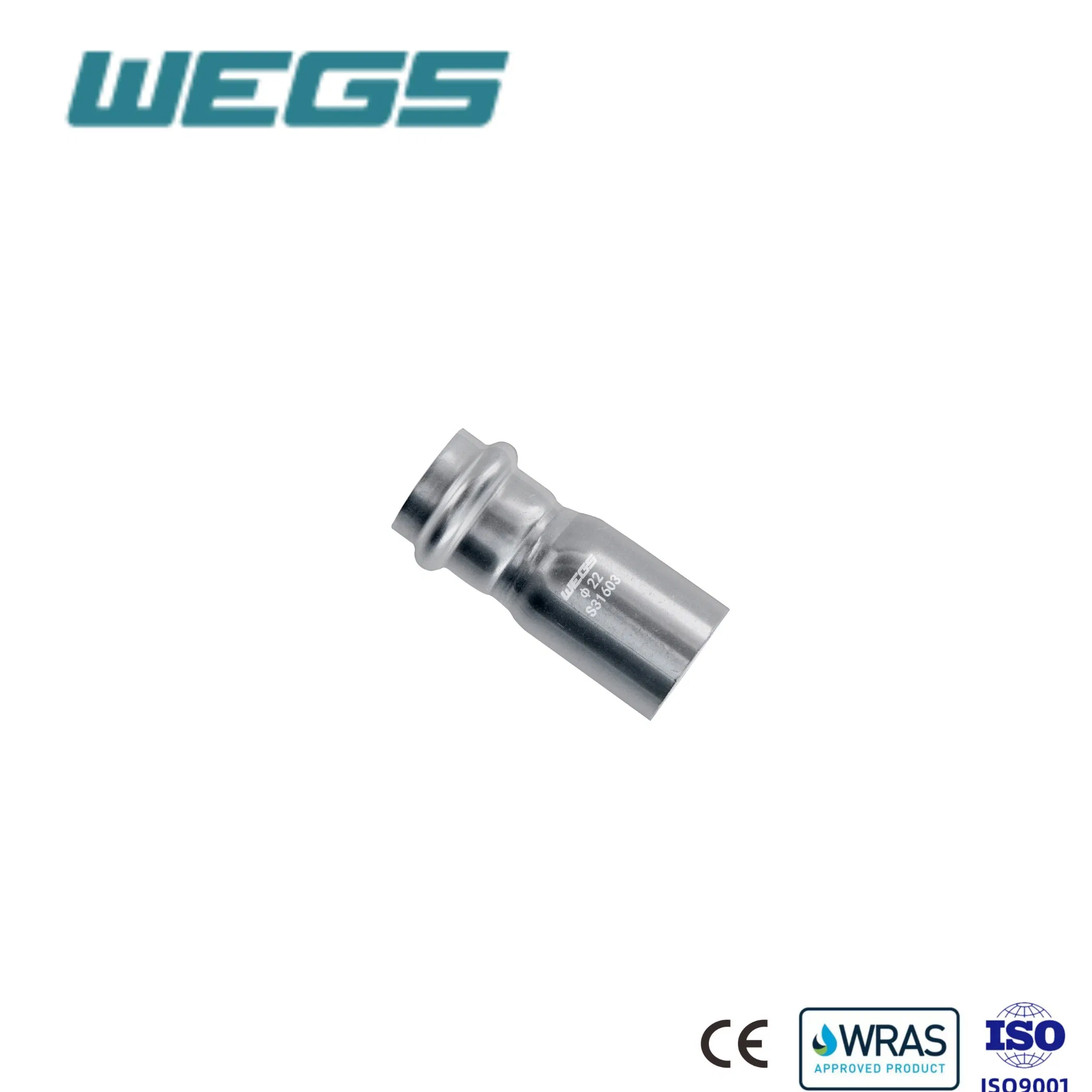 High Precision Type B Reducer with Plain End for Potable Water