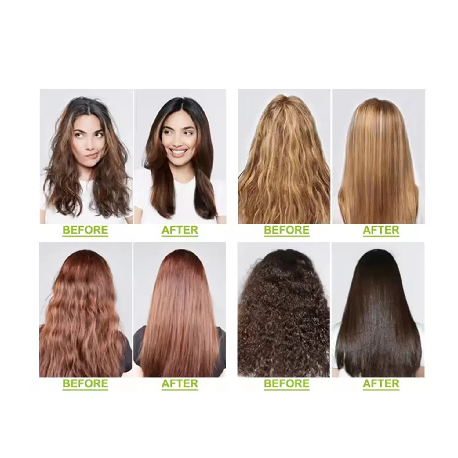 Professional Herbal Keratin Hair Treatment Long Lasting Hair Straightening Cream