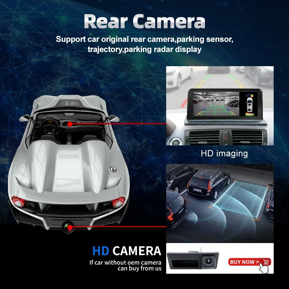 10.25 дюймов GPS-навигатор с CarPlay для BMW E87/E81/E82 2005-2012