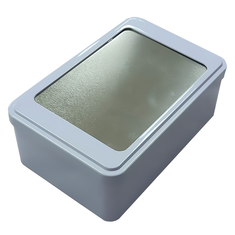 Promotional Restaurants Use Big Size Table Branding Tinplate Tissue Box