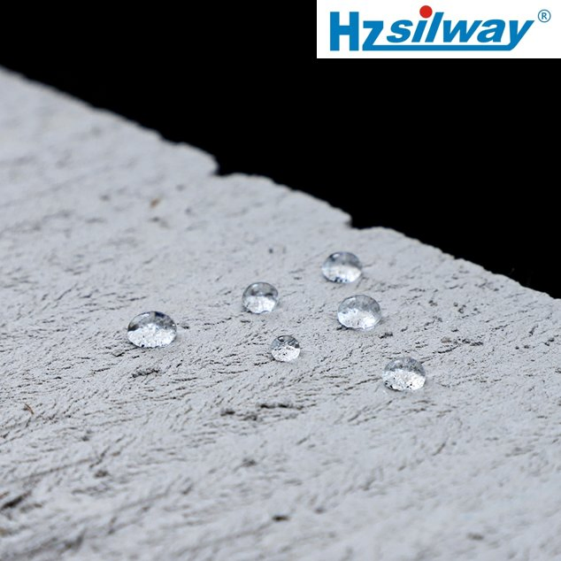 Silane and Siloxane Emulsion as Hydrophobic Agent for Marble Concrete Silway 744