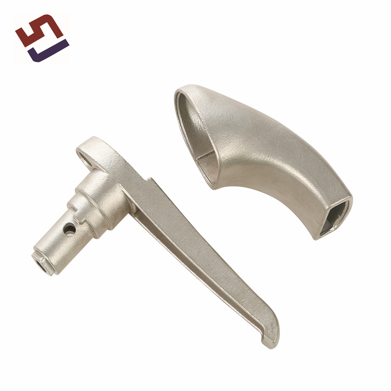 OEM Customized High Quality Stainless Steel Hardware Bathroom Sanitary Parts Lost Wax Casting Polished Door Handle