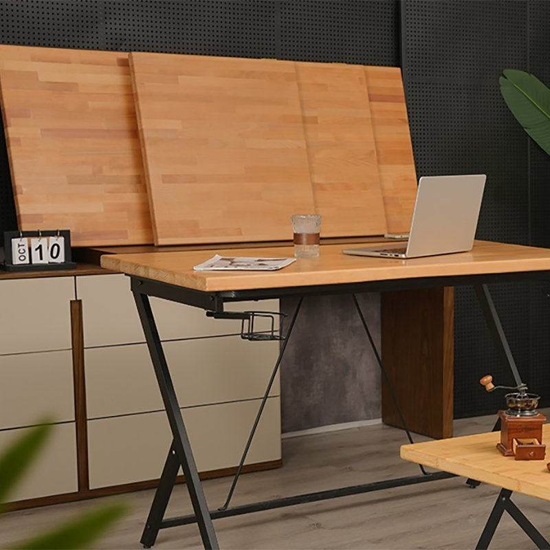 Beech Butcher Block Countertop Waterproof DIY Table Top Multi-Use