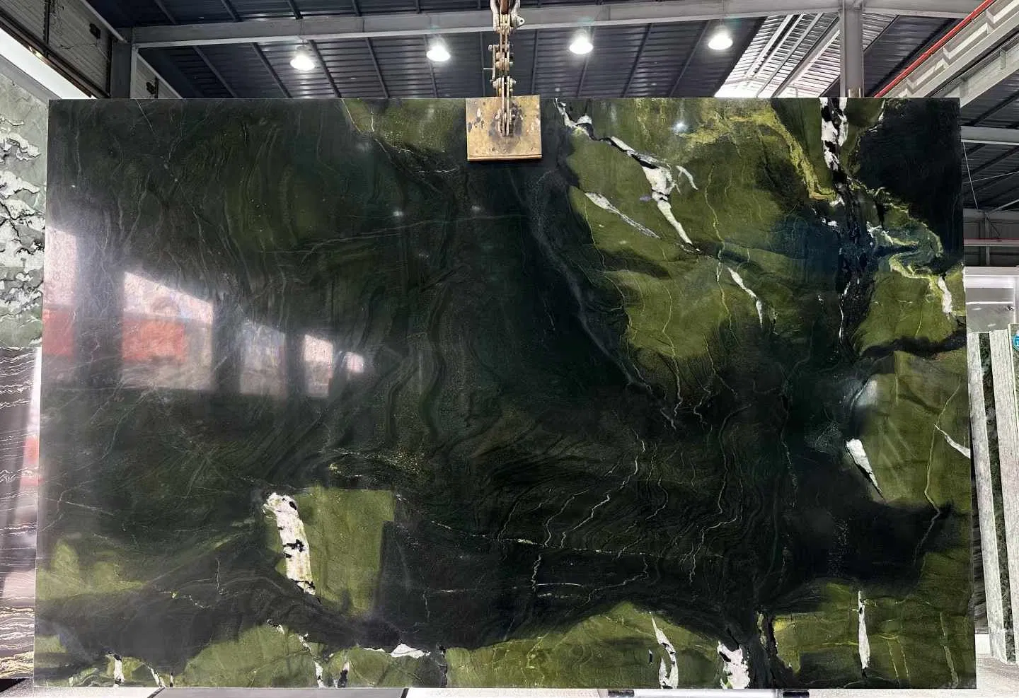 2024 China Green Natural Marble Background Wall