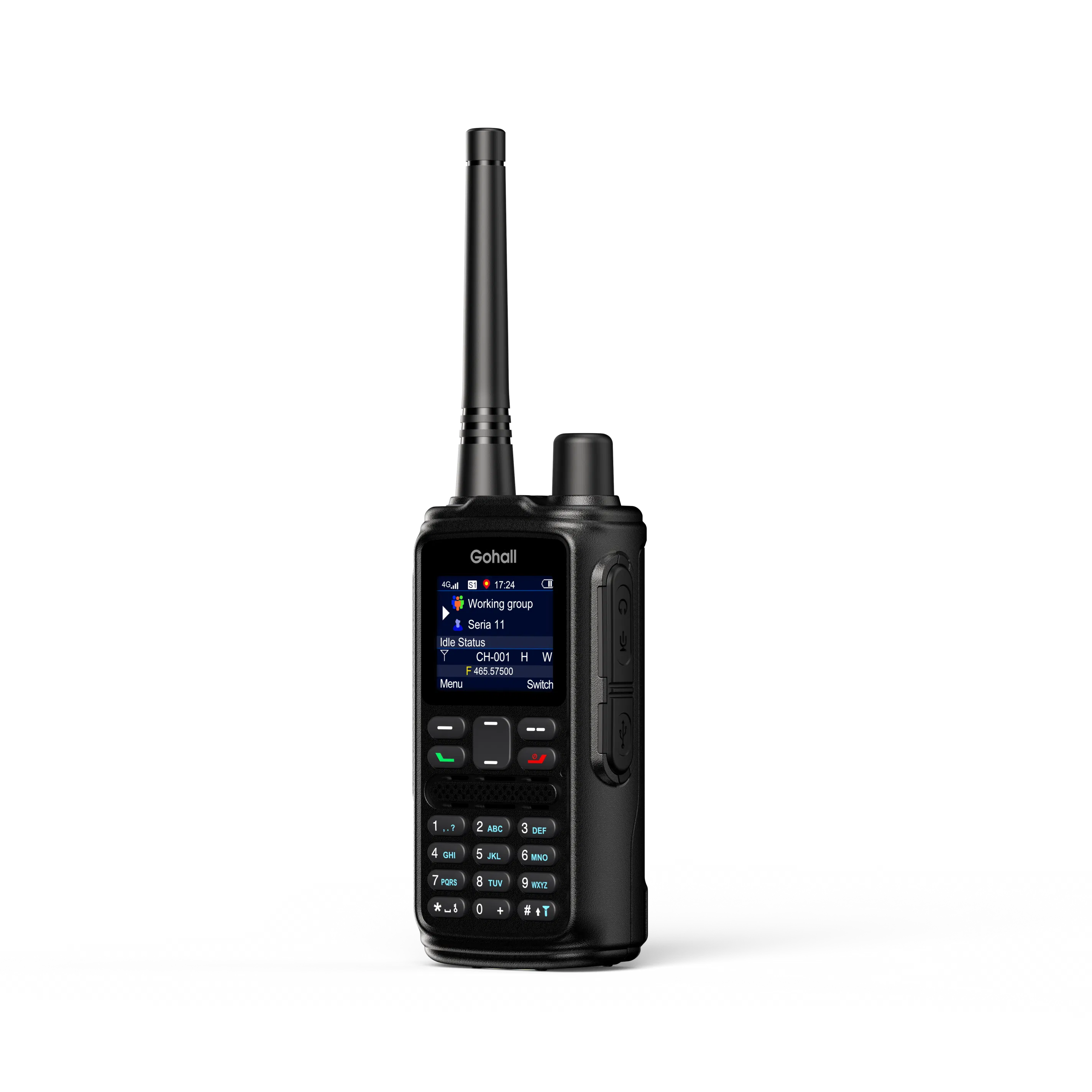 Портативная рация AP200C с GPS и SOS, 128 каналов