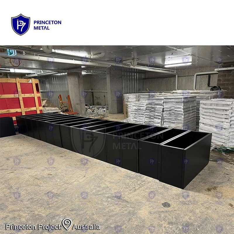 for Distributor Assembled Aluminum Planter Boxes for House Office Studio Backyard Courtyard