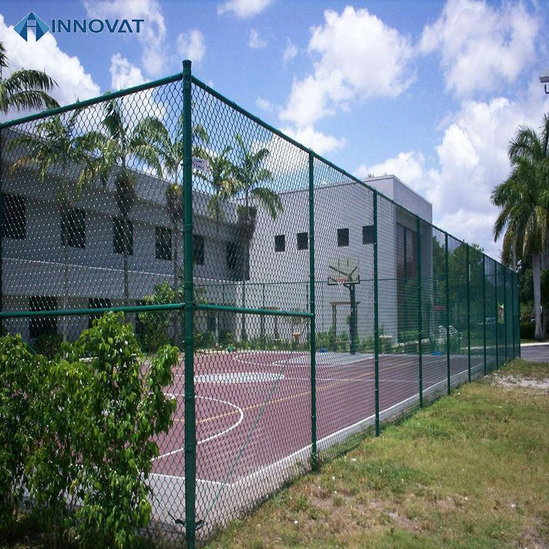 Chain Link Fence Angle Post Chain Link Fence Security Fence Garden Fence Diamond Fence Heavy Galvanized Fence