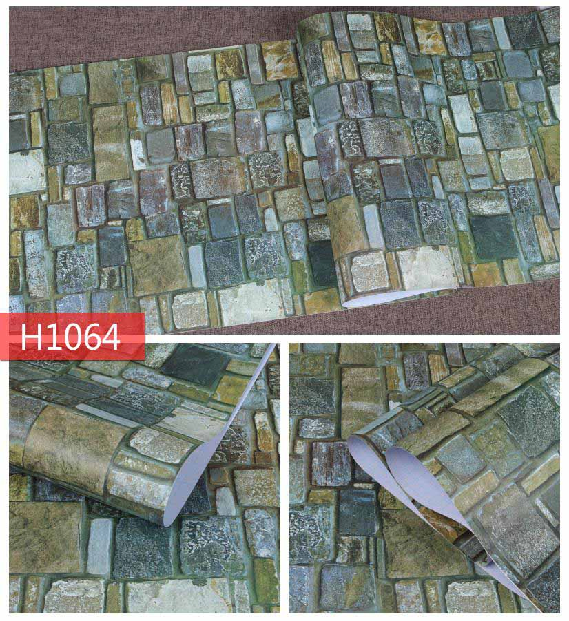 Обои самоклеящиеся Jinyi H1063 под камень, 45см x 10м