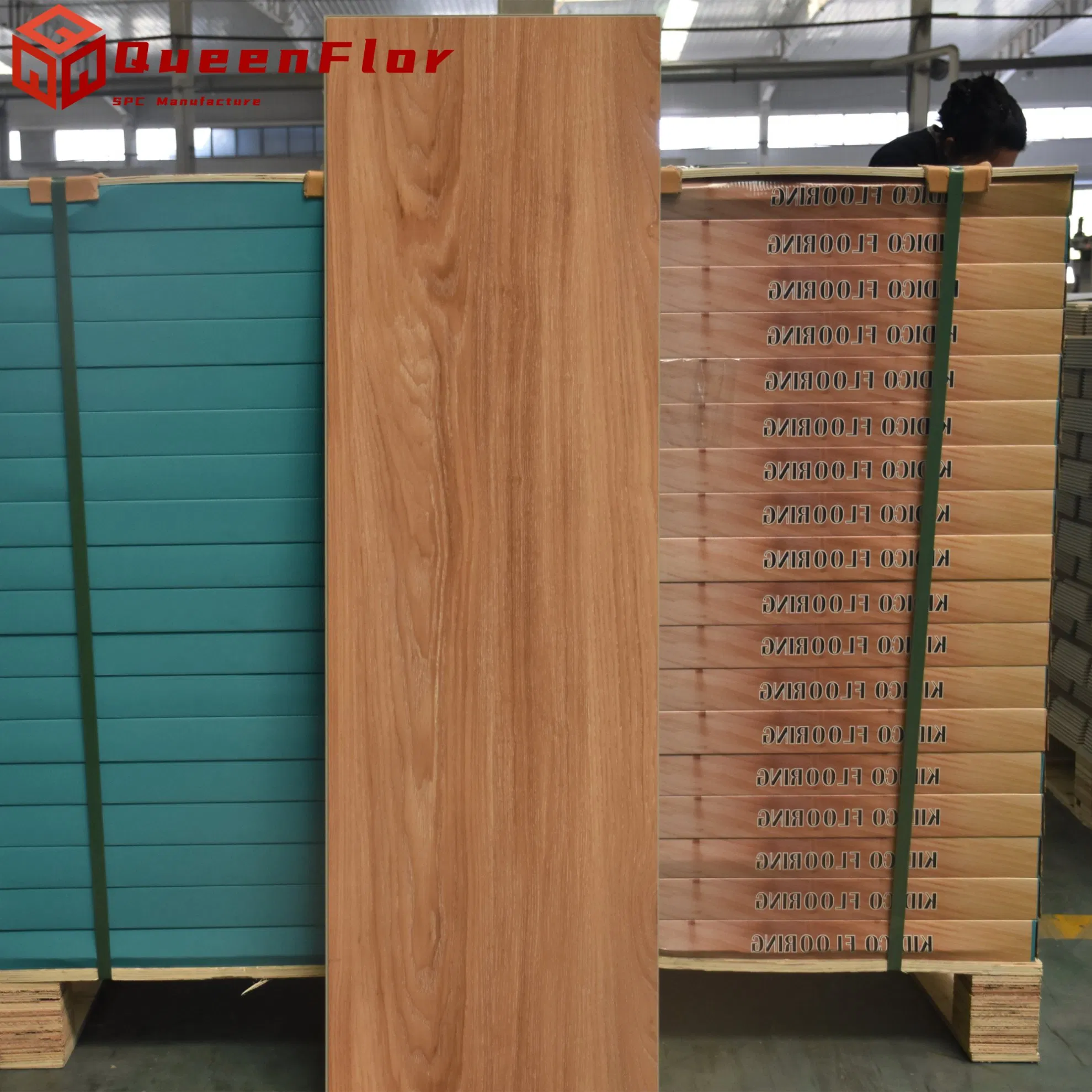 Водостойкий SPC ламинат 4-8 мм, декор дерево/мрамор