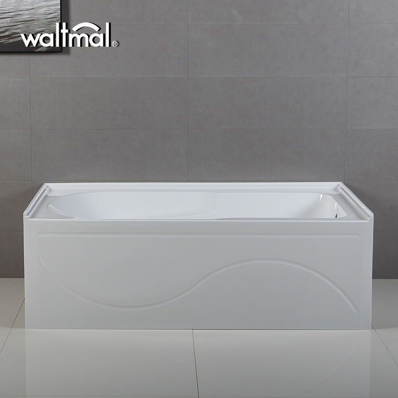 Cupc for USA Canada 60" Drop in Skirted Standard Alcove Acrylic Bathtub