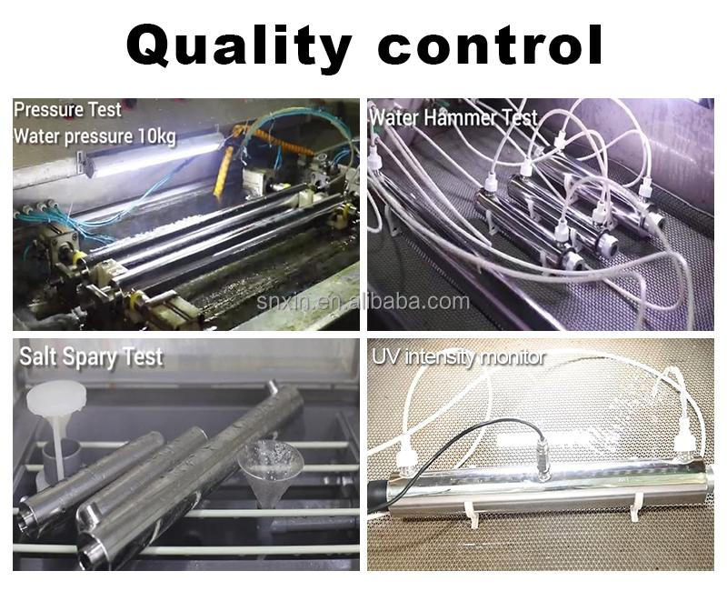 Snxin 12W 1gpm UV Water Sterilizer for Drinking Water Cleaning