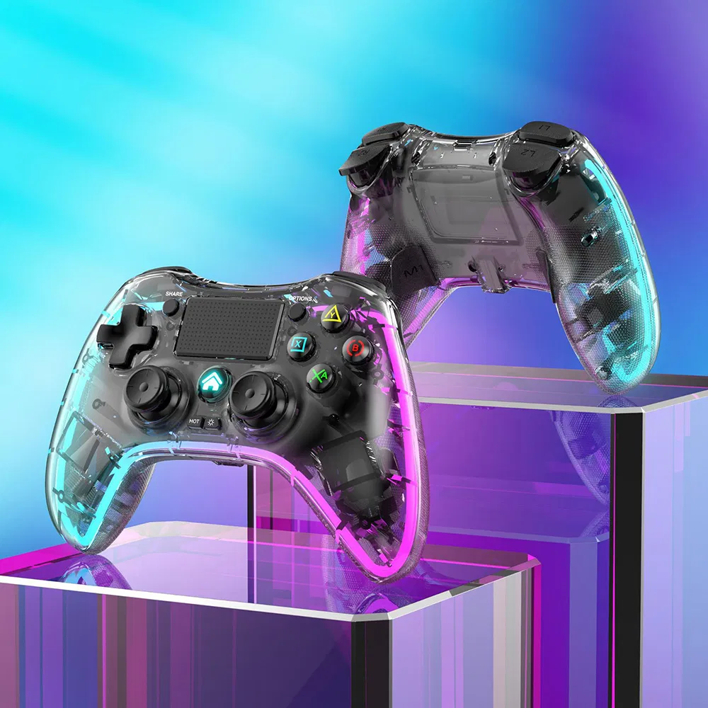 Беспроводной RGB геймпад P4 с подсветкой для Switch/PC/PS4