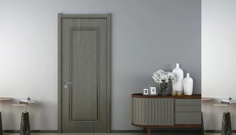 High Cost Performance Corrosion Resistant Interior WPC Door for Home Decoration