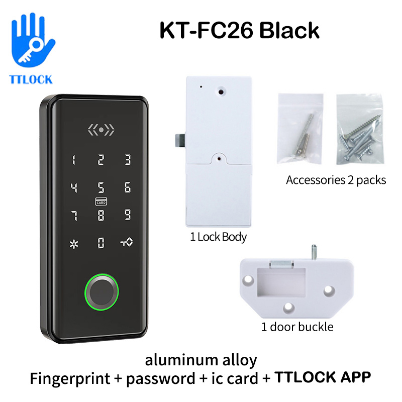 Ttlock APP RFID Fingerprint Electronic Cabinet Lock