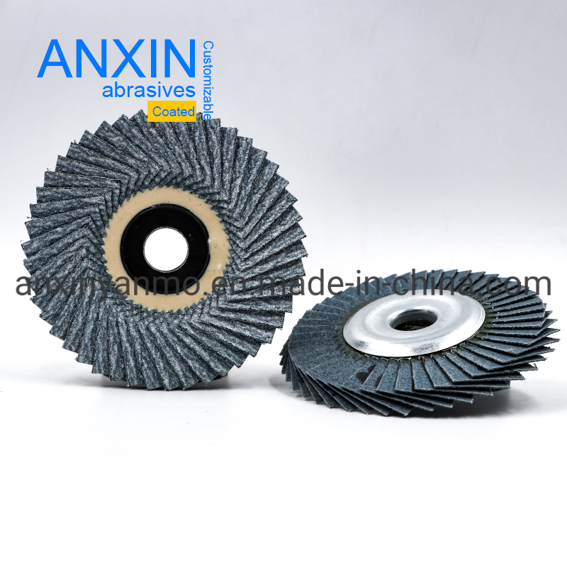 Гибкий керамический лепестковый круг 4 дюйма