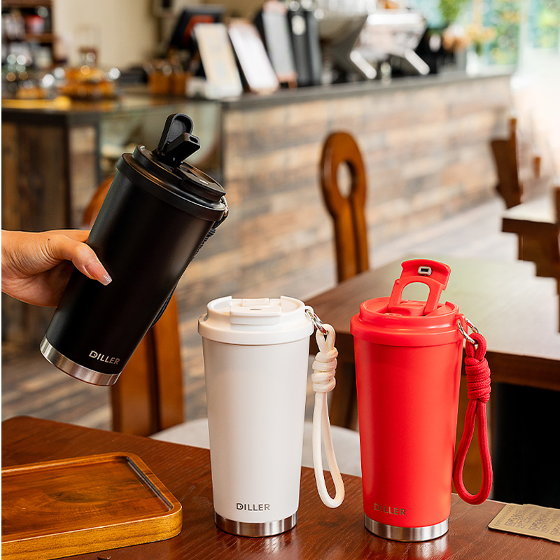 None Stocked Color Box Stainless Steel Cup Water Bottle with Straw