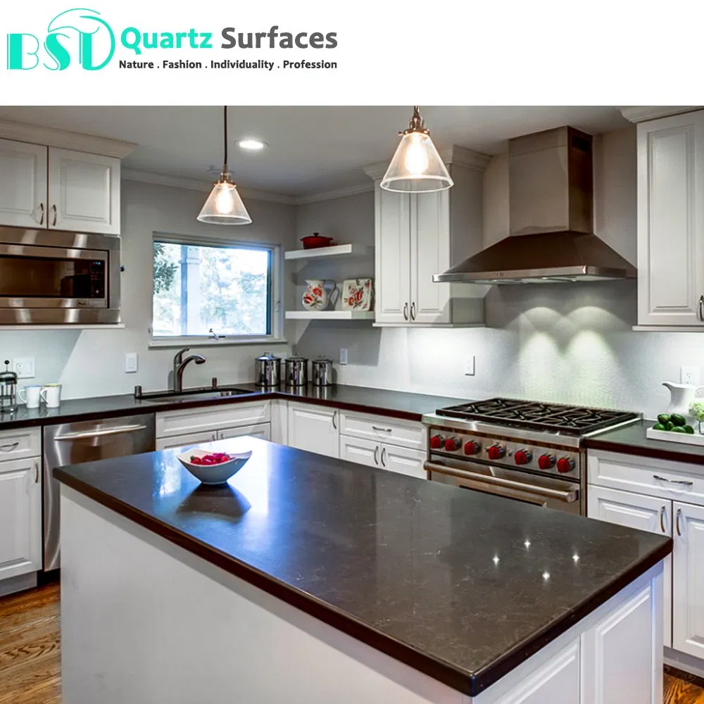 Piatra Grey Zero Silica No Silicon Stone Safe Surfaces for Vanity Top