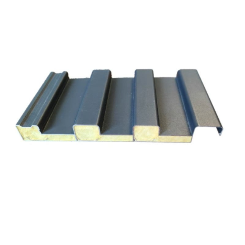 Aluminum Corrugated Roof Sandwich Board Exterior Profile Aluminum Thermal Insulation PU Wall Panel Roofing Tile