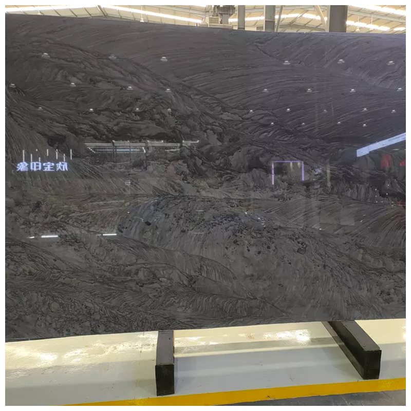 Brazilian Exotic Pure Grey Adamantium Quartzite Slabs for Countertops and Wall