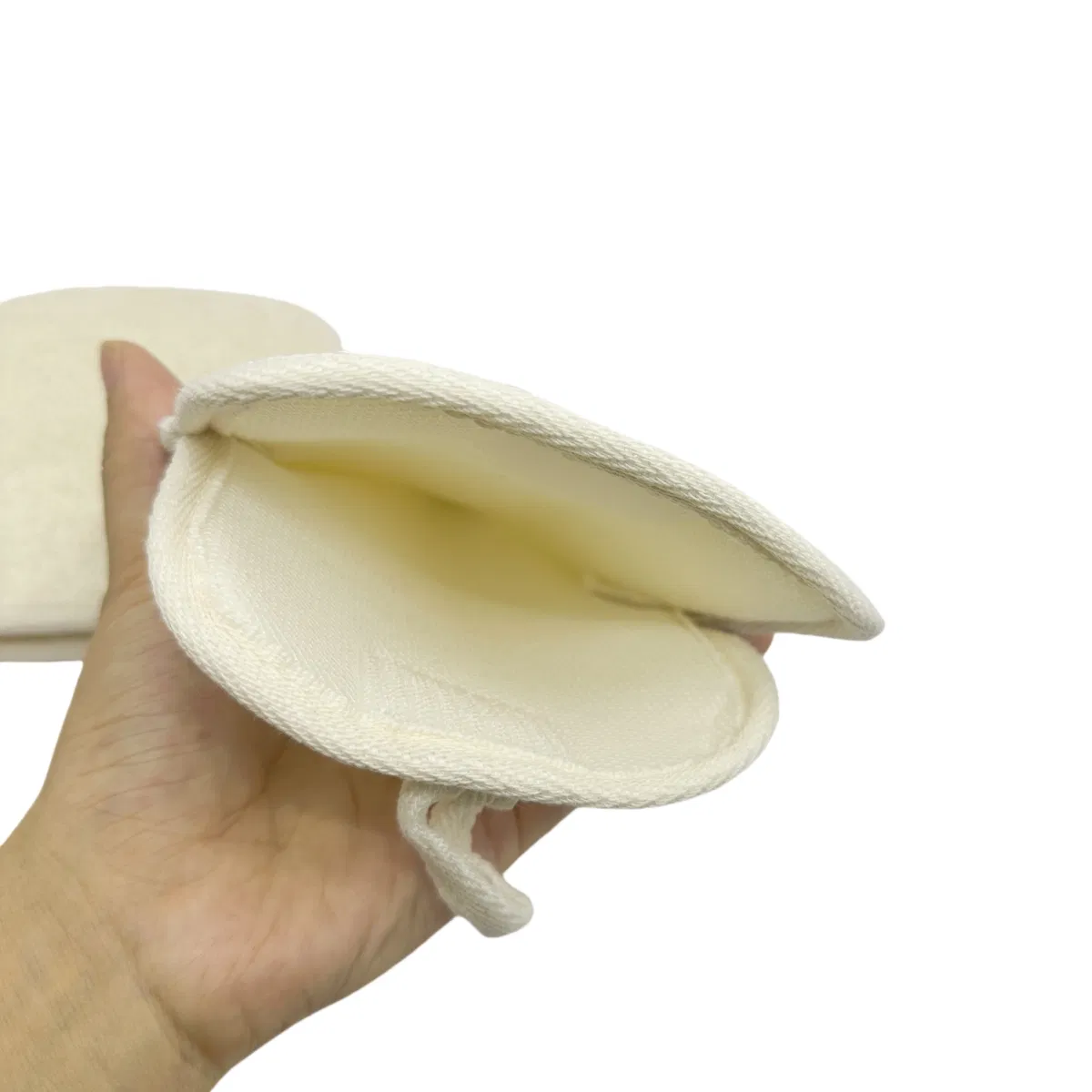 New Natural Loofah Scrubber Bath Loofah Glove Body Bath Loofah Soapp Bag