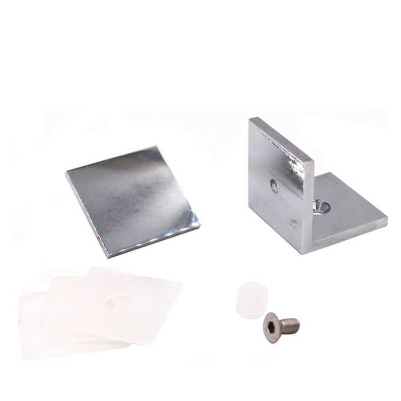 Bathroom Fitting 90 Degree Glass Shower Room Door Clamp