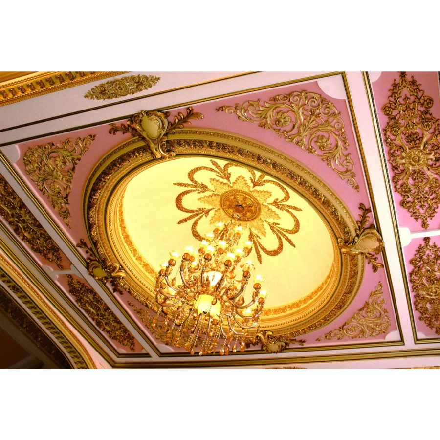 Banruo Polystyrene Ceiling Medallion Tiles for Building Decoration