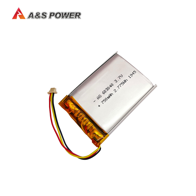 Over 15 Years of Professional Supply of 603040 3.7V 750mAh Polymer Batteries, Certified by UL/CE/CB for Use in Electrical Equipment