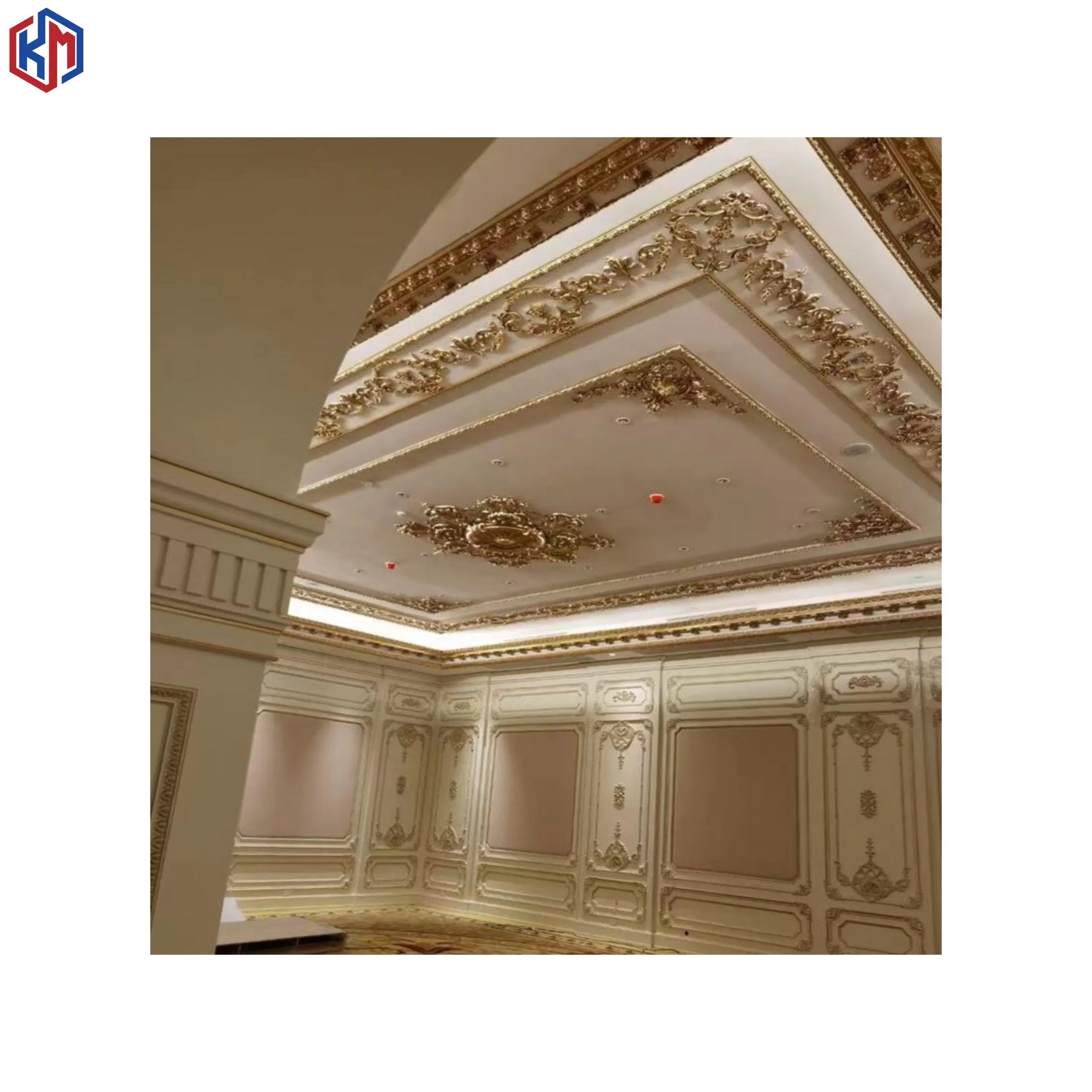 Interior Decoration Materials French Gypsum Ceiling Decoration Plaster Dome Ceiling