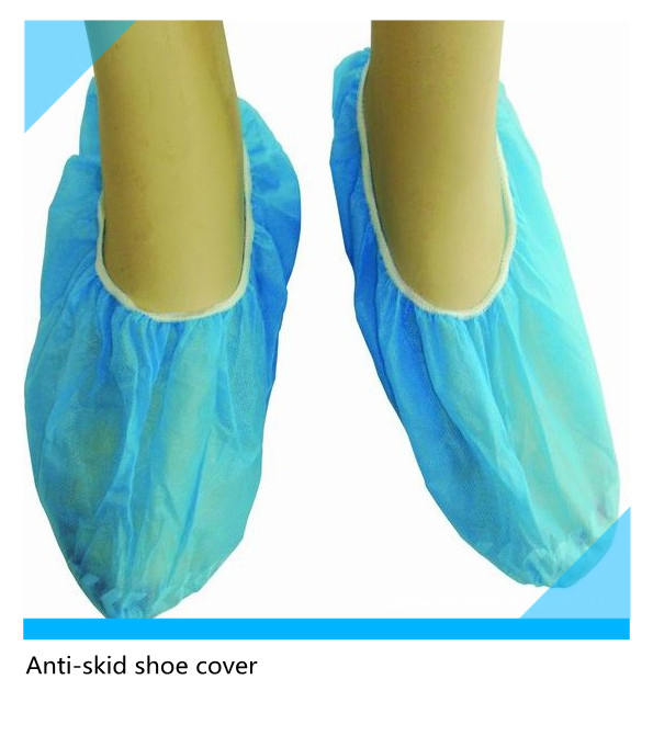 Disposable Non-Woven Anti-Skid Shoe Cover