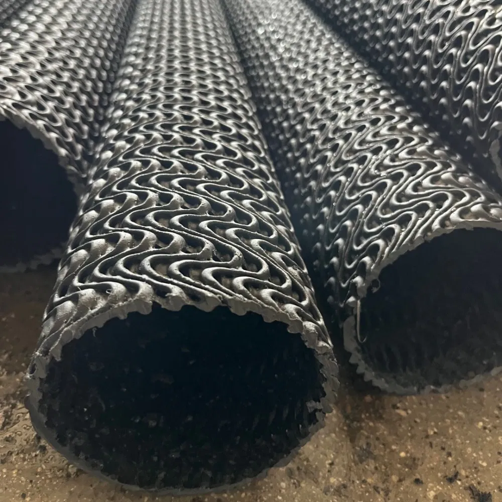HDPE Random Silk Blind Ditch Pipe Plastic Rigid Permeable Underground Culvert Treatment Complete Specifications for Drainage