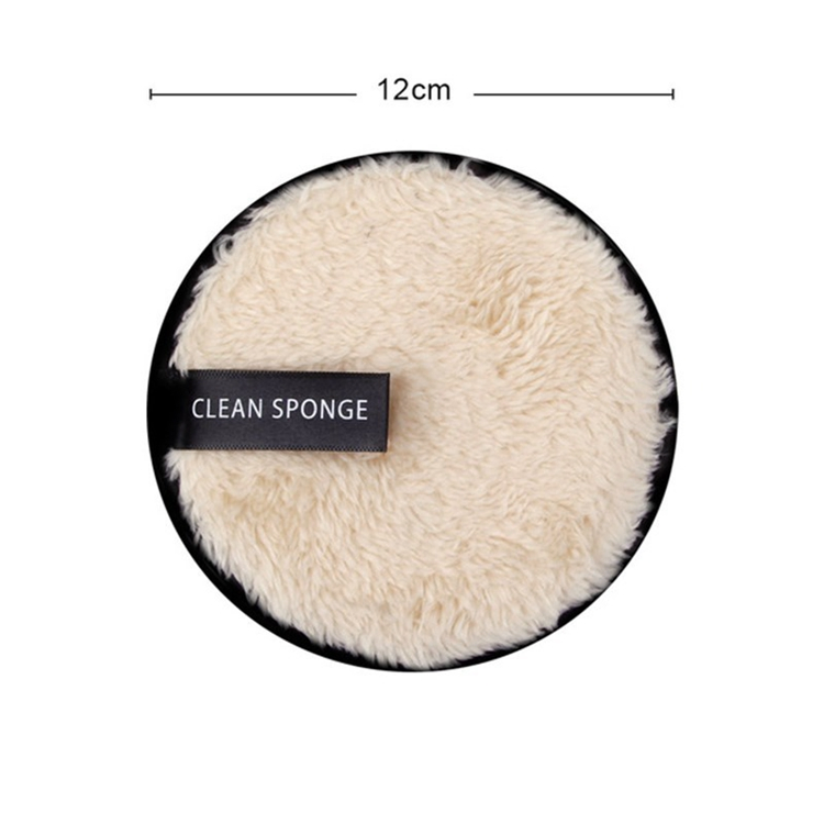 Custom Eco Friendly Reusable Microfibre Makeup Eraser Remover Washable Makeup Remover Pads