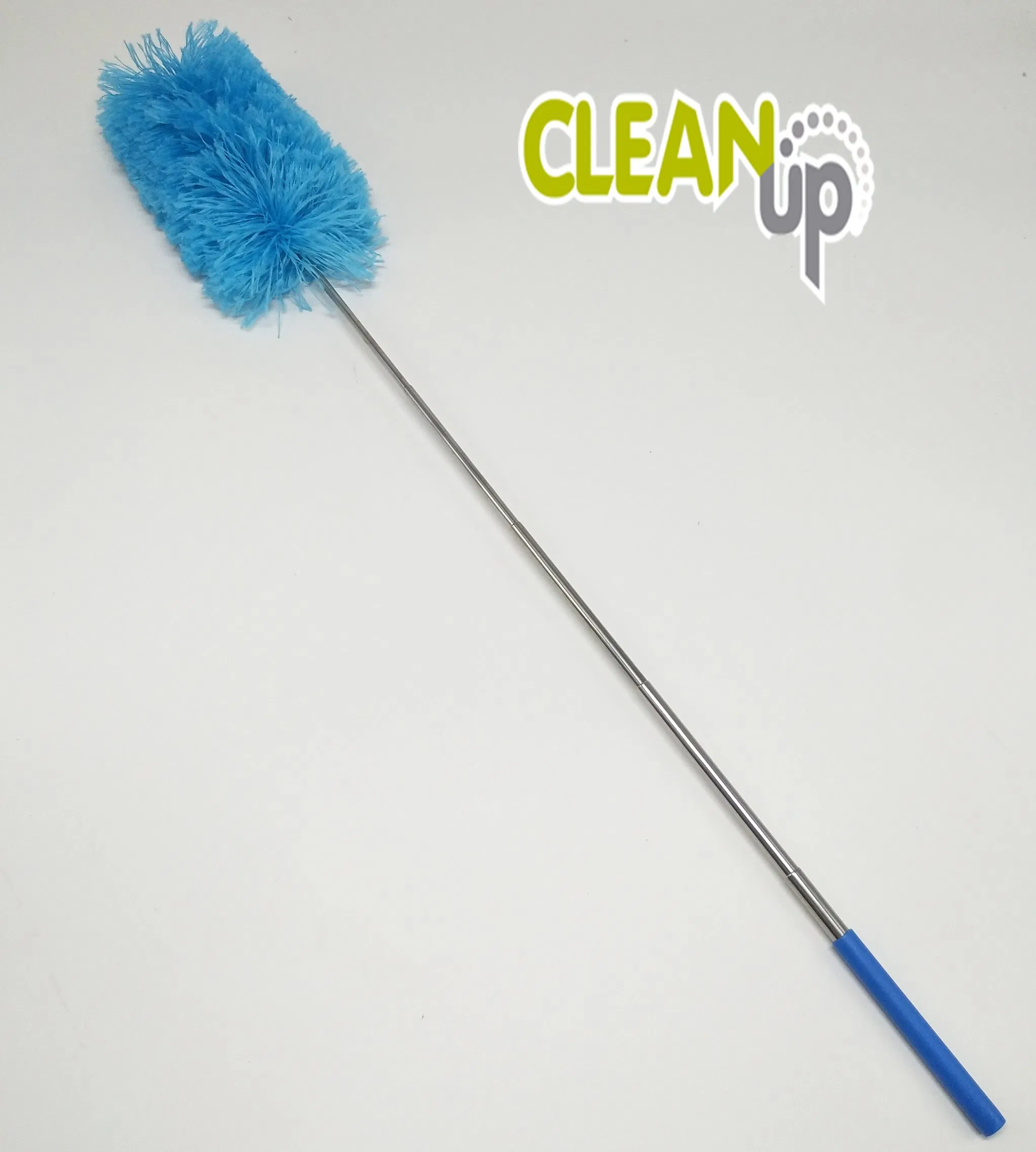Home Cleaning Microfiber Duster with Stainless Steel Handle Microfiber Feather Duster with Extendable Pole and Bendable Head Washable Microfibre Cleaning Tool