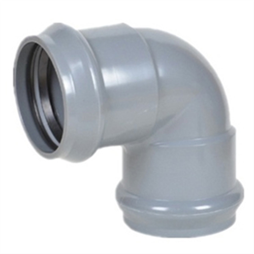 Premium Plastic Pipe End Fitting UPVC Pressure Pipe Fittings for Water Supply DIN Standard 1.0MPa with Rubber Ring Joint