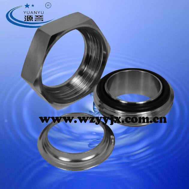 Rjt Stainless Steel Sanitary Hexagon Union