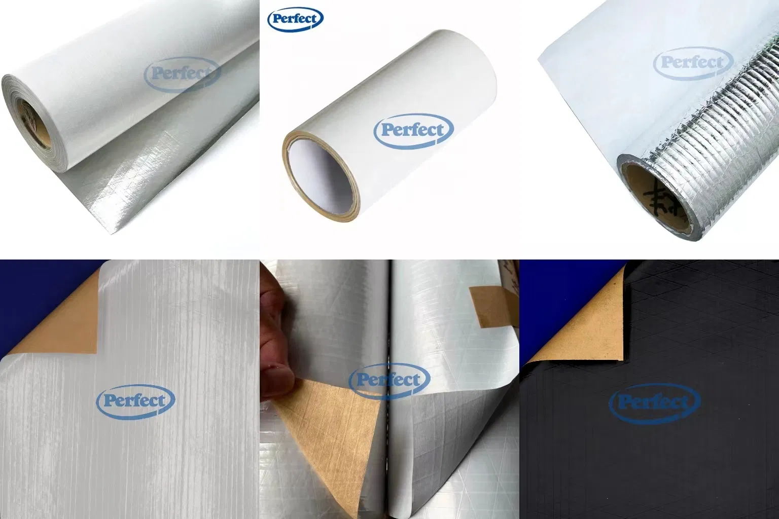 Aluminum Thermal Reflective Foil Insulation Aluminum Foil Backed Insulation Double Sided Foil