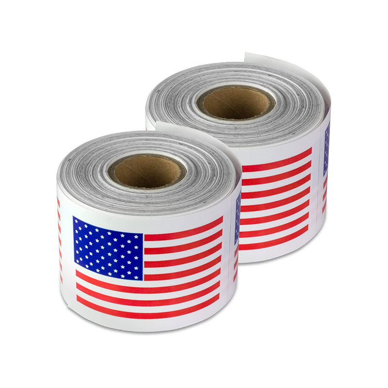 Customized Cheap Printing Thermal Label Rolls and Colored Direct Thermal Label