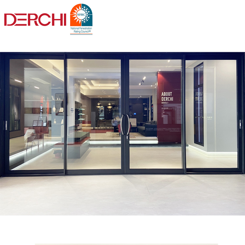 Frameless Sliding Stacking Pocket Glass Door