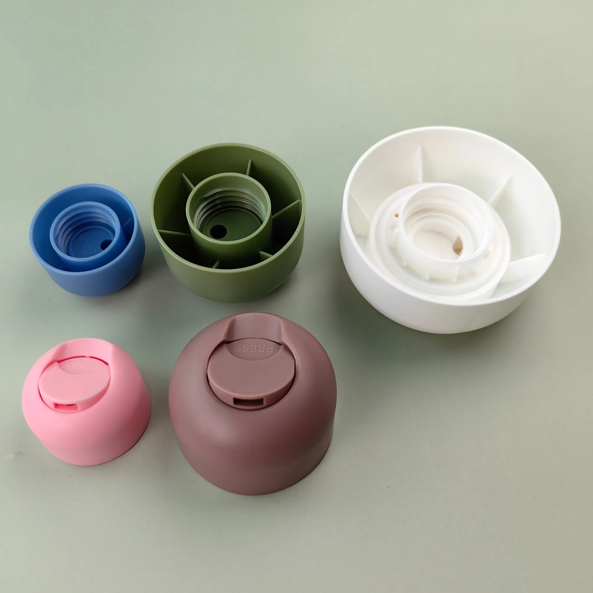 Scrub Double Layer Shampoo Body Wash Bottle Cap