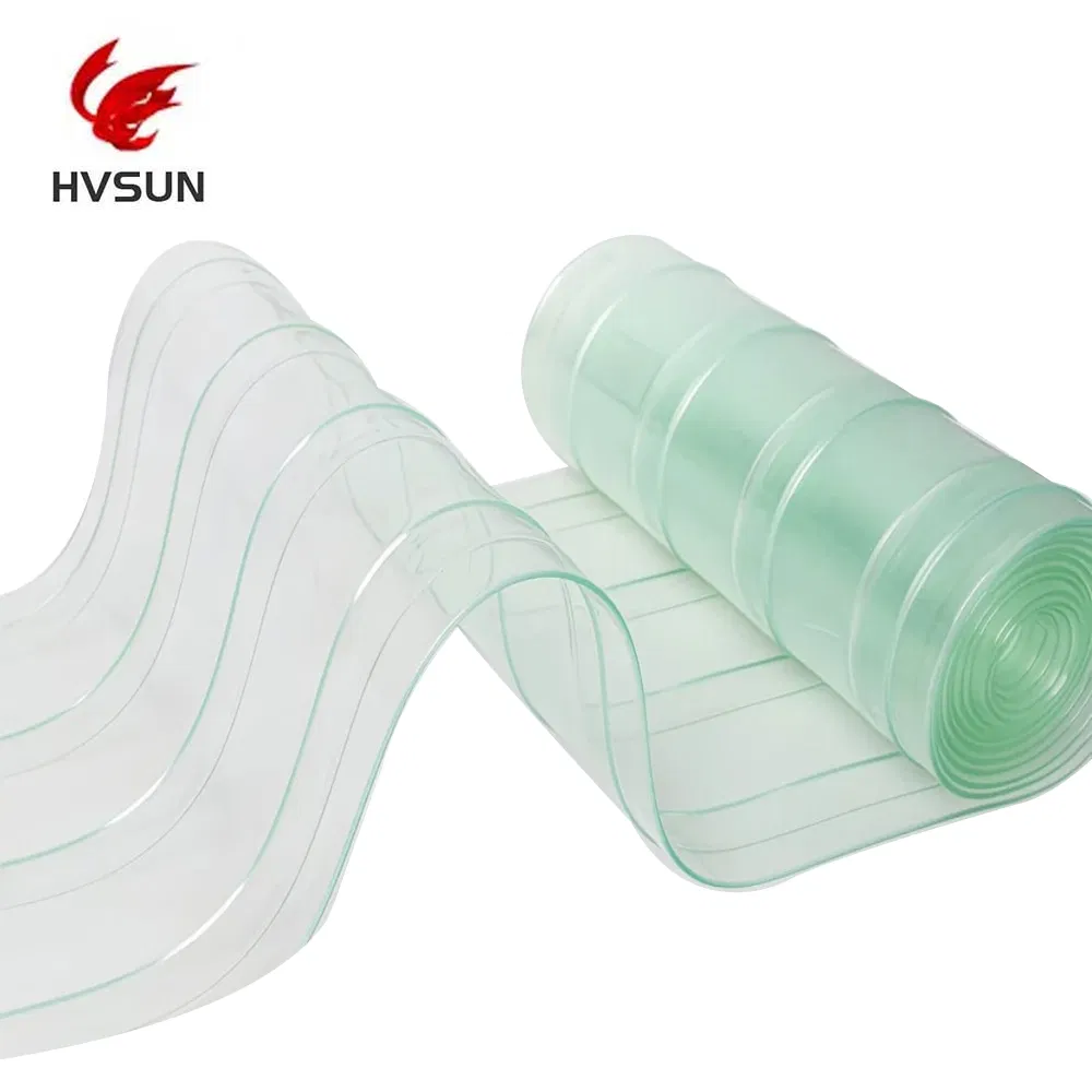 Modern PVC Strip Curtain for Workshop Temperature Regulation Blue