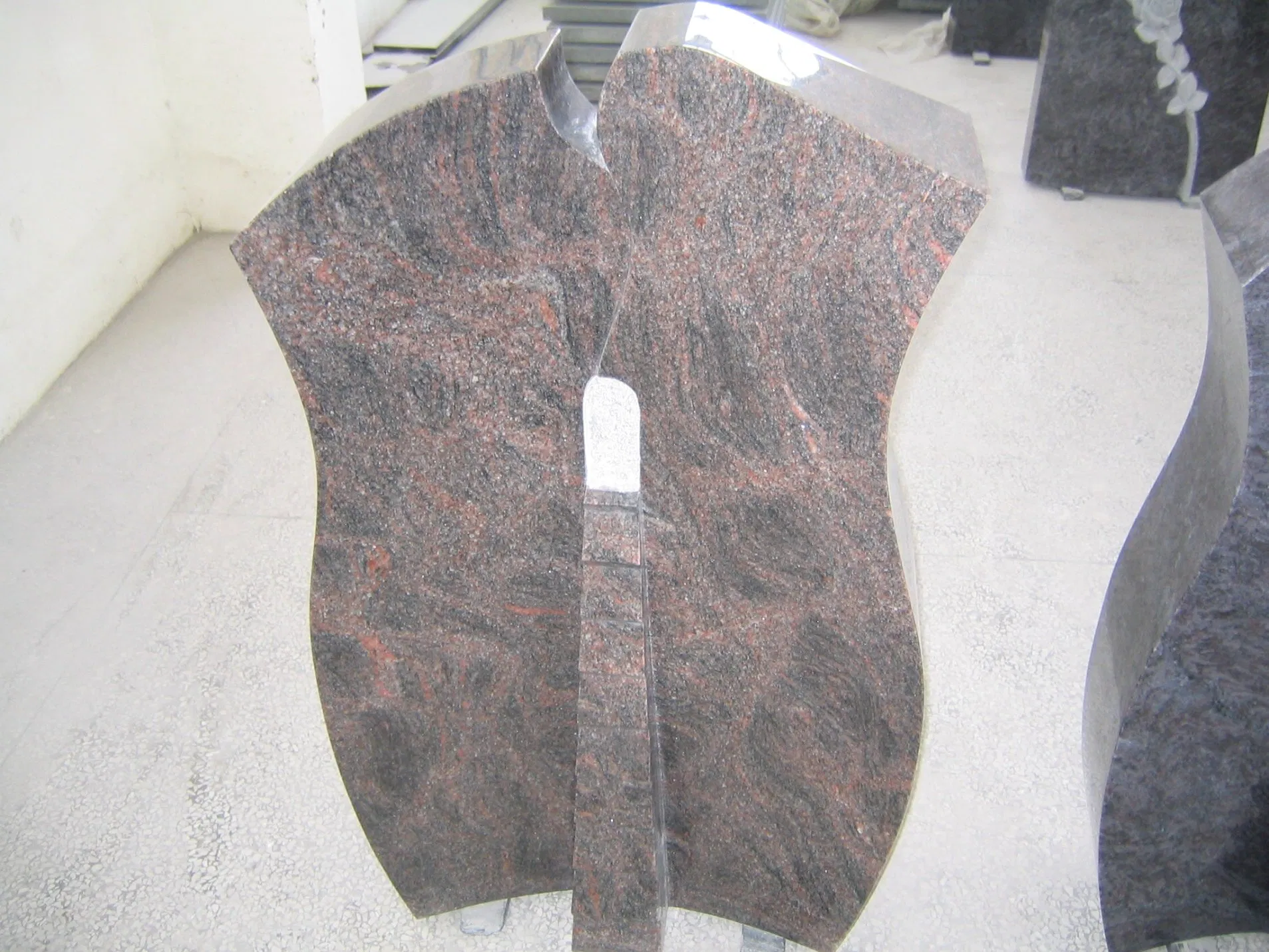 Natural Stone carving Himalayan blue/red/brown/black Granite Monument for Memorial/Dead/cemetery/graveyard