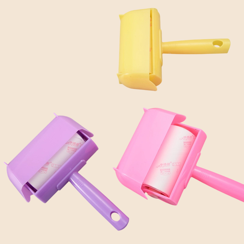 Fabric Fluff Paper Lint Roller Machine Dust Lint Remover Pet Hair Remover Extra Sticky Lint Roller