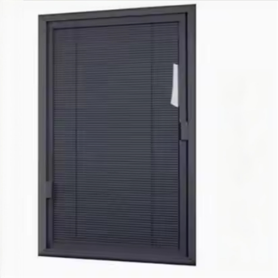 Magnetron Aluminum Single Glass Hollow Window Opening Bathroom Waterproof Louver Blind